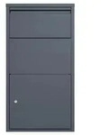 Westmann Briefkasten mit Paketbox Pollux, ca. B44/H82/T22 cm