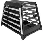 THULE&reg; Allax XXL Hundetransportbox, ca. B75/H78/T103-120 cm, Schwarz, Silber