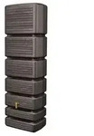4rain Wandtank Slim Wood Decor, 350 l, ca. B60/H184/T39 cm