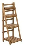 Dehner Blumenregal Macao, ca. B50/H125/T41 cm, Hellbraun