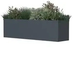 Westmann Metall-Pflanzkasten Talus, anthrazit