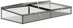 KGT Fr&uuml;hbeetaufsatz 210, anthrazit, ca. B205/H32/T91 cm