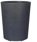 Deroma Kunststoff-Topf Millenium mit Wasserreservoir, rund, ca. &Oslash;43,5/H53,5 cm,