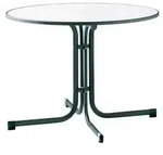 Sieger Klapptisch Boulevard mit mecalit&reg;-PRO-Platte, ca. &Oslash;100/H72 cm