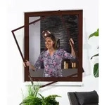 Hecht Fensterbausatz Basic, ca. B120/H140 cm, Dunkelbraun