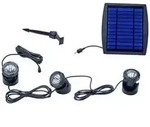 Pontec Beleuchtungsset PondoSolar LED Set 3