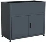 KGT Stahl-Hochbeet Urban Grow Space, anthrazit/grau