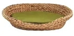 Silvio Design Tierbett Romy, oval, Gr&uuml;n