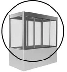 Biohort Gew&auml;chshausaufsatz Florentina f&uuml;r Gr&ouml;&szlig;e 2 x 1 m, ca....