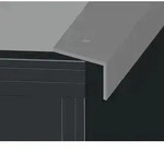 KGT Schneckenkante f&uuml;r Aluminium-Hochbeet 130, ca. B120/T90 cm