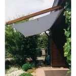 Peddy Shield Sonnensegel, rechteckig, ca. B270/T140 cm, Grau