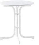 Sieger Klapptisch Boulevard mit mecalit&reg;-PRO-Platte, ca. &Oslash;70/H72 cm