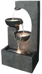 Dehner Polyresin-Gartenbrunnen Lorca, solarf&auml;hig, ca. H81 cm