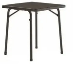 Sieger Garten-Klapptisch mit mecalit&reg;-PRO-Platte, ca. B70/H72/T70 cm,...