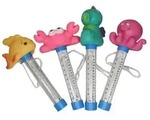 Summer Fun Thermometer Tierk&ouml;pfe, Bunt