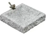 Dehner Granit-Vogeltr&auml;nke, ca. B30/H7/T30 cm, Grau