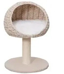 Dehner Lieblinge Kratzbaum Boris, beige/wei&szlig;, ca. B43/H62/T43 cm, Beige, Wei&szlig;,