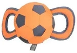 Dehner Wild Nature Hundespielzeug Outdoor Handle Ball, Orange