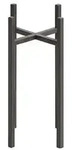 Mica Metall-Pflanzenst&auml;nder Ascot, schwarz
