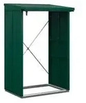 H&ouml;rmann Berry-Kaminholzregal Modern, Moosgr&uuml;n