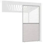 Weide Horizontales Seitenwand-Paneel, ca. B93/H236 cm