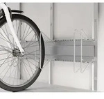 H&ouml;rmann Stahl-Fahrradhalter waagerecht lang, ca. B96 cm