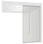 Weide Vertikales Seitenwand-Paneel, ca. B113/H236 cm