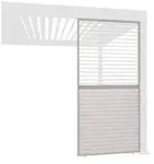 Weide Horizontales Seitenwand-Paneel, ca. B113/H236 cm