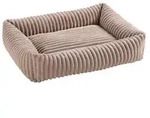 Dehner Premium Hundebett Kaya, rechteckig, ca. B80/H25/T60 cm
