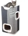 Trixie Kratzturm Jorge, anthrazit/lichtgrau, ca. B38/H78/T38 cm