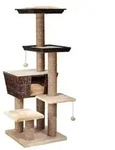 ebi Kratzbaum Trend Curacao, ca. B48/H141/T48 cm, Beige, Braun