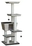 Nobby Kratzbaum Motega, braun/creme, ca. B48/H141/T48 cm, Braun, Creme