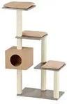 Silvio Design Kratzbaum Stufenboy Cosy, Hellbraun