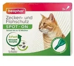 beaphar Zecken- & Flohschutz SPOT-ON f&uuml;r Katzen, 3x0,8 ml