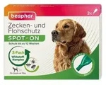 beaphar Zecken- & Flohschutz SPOT-ON f&uuml;r Hunde, 3x2 ml