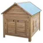 KERBL Kleintierstall, ca. B105/H108/T100 cm, Beige