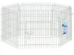 Trixie natura Freilaufgehege, ca. B63/H60/T63 cm, Silber