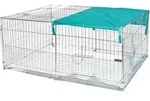 KERBL Jungtier-Freilaufgehege mit Ausbruchsperre, ca. B144/H60/T112 cm