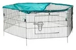 Trixie Jungtiergehege mit Netz, ca. B116/H58/T38 cm