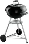 Weber Holzkohlegrill Compact Kettle, Ø 47 cm, schwarz Weber Holzkohlegrill Compact Kettle, Ø 47 cm, schwarz