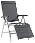 Sieger Relaxsessel Bodega, ca. B62/H109/T95, Dunkelgrau