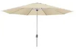 Doppler Kurbelschirm Active, rund, ca. &Oslash;380 cm, Creme