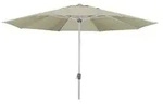 Doppler Kurbelschirm Active, rund, ca. &Oslash;380 cm, Beige, Grau