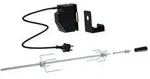 tepro Universal Grillspiess-Set f&uuml;r Netzbetrieb, 3-teilig, Silber