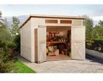Weka Gartenhaus 325 A Gr.1, ca. B256/H236/T237 cm, Natur