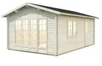 Palmako Gartenhaus Irene, ca. B426/H276/T598 cm, Natur