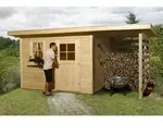 Weka Gartenhaus 170 A, Natur