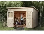 Weka Gartenhaus 325 Gr.4, ca. B301/H225/T301 cm, Natur