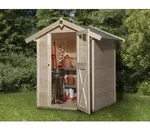 Weka Gartenhaus 317 Gr.1, ca. B191/H208/T152 cm, Natur