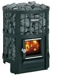Wolff Finnhaus Holzofen Legend 240, Schwarz